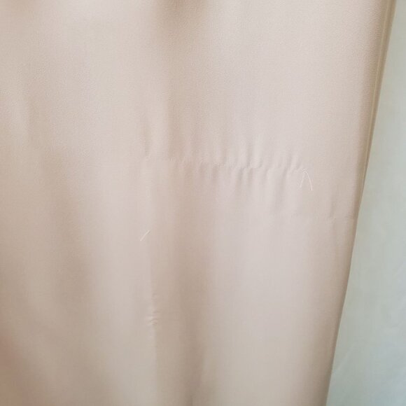 NWT WAYF Champagne V Neck Wynona Tie Waist Gown Size Medium - Picture 11 of 13